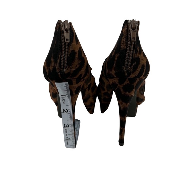 Chinese Laundry Women’s Brown Peep Toe High Heel Cheetah Pumps Size 6.5 Women’s - Picture 9 of 11